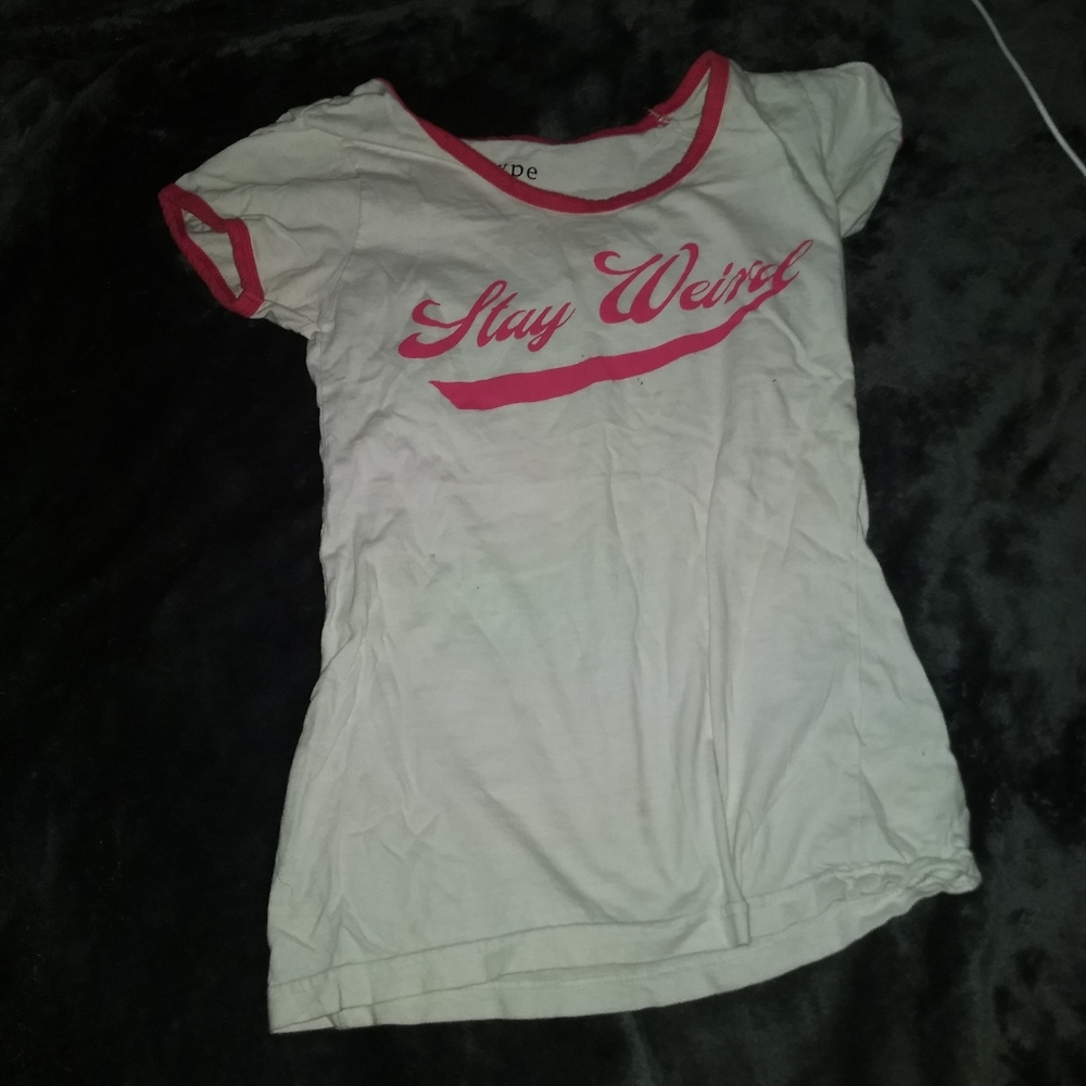 Stay weird shirt